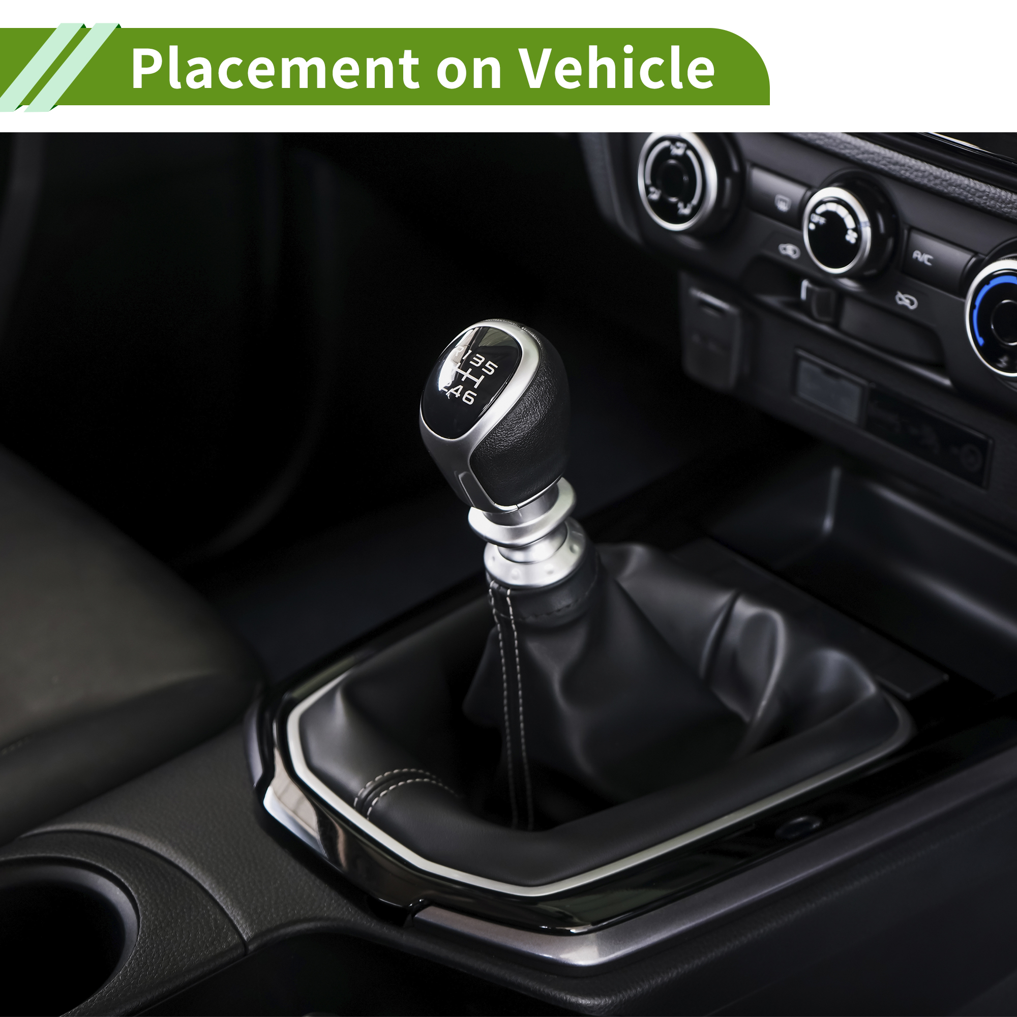 Unique Bargains Gear Shift Stick Gaiter for Chevrolet Cruze 2008-2012 Black Cover