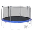 thumbnail image 2 of Skywalker Trampolines 16' Round Trampoline with Enclosure and Wind Stakes â€“ Blue, 2 of 22