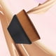 thumbnail image 5 of Brocha de maquillaje para base, brocha de maquillaje portátil de agarre fuerte, con tapa plana, sin cobertizo, negra, con caja de almacenamiento, 5 of 5