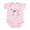 Petal Pink, variant on CafePress - Skelo Cat Infant Bodysuit - Baby Light Bodysuit, Size Newborn - 24 Months