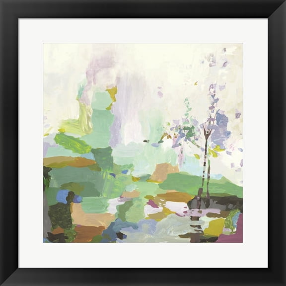 Single Tree by Posters International Studio, Framed Wall Art, 19.5W x 19.5H