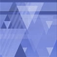 thumbnail image 1 of Ahgly Company Tapis d'Intérieur Lavables en Machine, Ruban Bleu Transitionnel, 5' Carré, 1 of 7