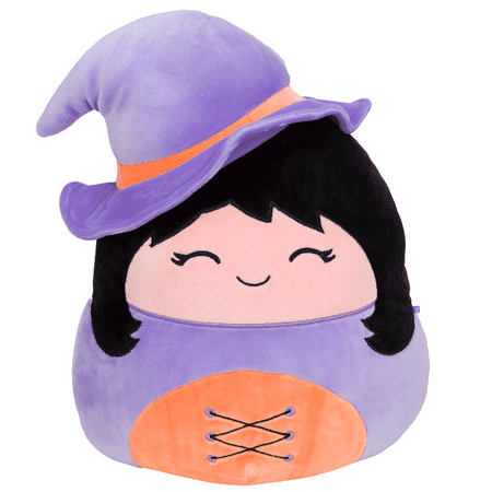 Official Squishmallows 10" Bella The Spider Plush Treat Pail - Halloween Stuffed Toy - View #6