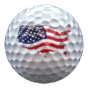 GBM Golf American Flag Golf Ball Assortment – 12 Designs – 12 Pack Patriotic Set