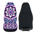 thumbnail image 5 of Binienty Boho Mandala Flower Auto Seat Cover Set of 2 Breathable Soft Car Seat Covers Protectors Auto Accessories Carseat for Front Seats Cushion Pad Mat Fit for Most Truck, Van, and SUV, 5 of 8