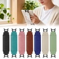 thumbnail image 2 of KRONDO Matcha Green Tablet Hand Strap Holder for Secure Comfortable Grip, Lightweight Leather & Polyester Blend, Universal Fit, 2 of 10