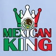 thumbnail image 5 of Wild Bobby Mexican King Latin Pride Men Long Sleeve Shirt, Light Blue, 3X-Large, 5 of 5