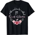 thumbnail image 1 of Playera de Mujer con Diseño Floral "Bendecida por Ser Abuela", 1 of 7