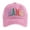 Z20-Pink, variant on FUZHIQ Parent-Child Baseball Hats Adjustable Mama Dad Daughter Son Embroidered Cap Matching Retro Washed Family Hats