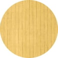 thumbnail image 1 of Ahgly Company Indoor Round Solid Brown Modern Area Rugs, 8' Round, 1 of 4