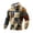 Multicolor4, variant on Mens Hoodies Western Vintage Color Block Patchwork Ethnic Style Long Sleeve Drawstring Hooded Oversized Pocket Streetwear Pullover Sweatshirt