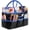 Blue Edge, variant on Blue Art and Craft Storage Tote, 600D Nylon Multi-Pocket Caddy for Sewing, Scrapbooking & Teacher Supplies, Large Capacity Bag