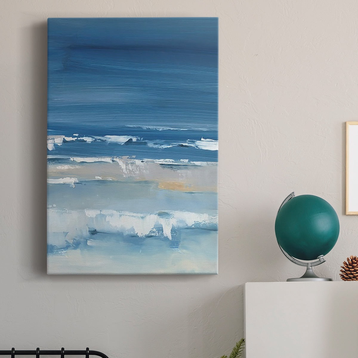 Coastal Colors I Premium Gallery Wrapped Canvas - Ready to Hang