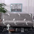 thumbnail image 1 of Futon Sofa Slipcover Elastic Armless Sofa Cover Furniture Protector For Sofa Bed Without Armrests, 1 of 4
