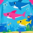 thumbnail image 5 of Baby Shark Rash Guard Tankini Top and Bikini Bottom 3 Piece Swimsuit Set Infant to Toddler, 5 of 5