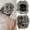 Grey#, variant on 15.24cm Short Messy Curly Dish Hair Bun Extension, Easy Stretch Hair Combs Clip-In Ponytail Extension, Chignon Hair Extension, High-Temperature Fiber Chignon Hairpieces, Perfect for Weddings