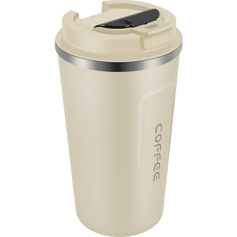 VUSIGN 510ML Stainless Steel Car Coffee Cup Leakproof Insulated