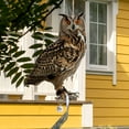 thumbnail image 7 of ACDANC Owl to Scare Birds & Squirrels - Realistic Bird Scare Owl Decoy with Reflective Eyes - Outdoor Hanging Deterrent for Garden, Patio & Fruit Tree Protection, 7 of 7