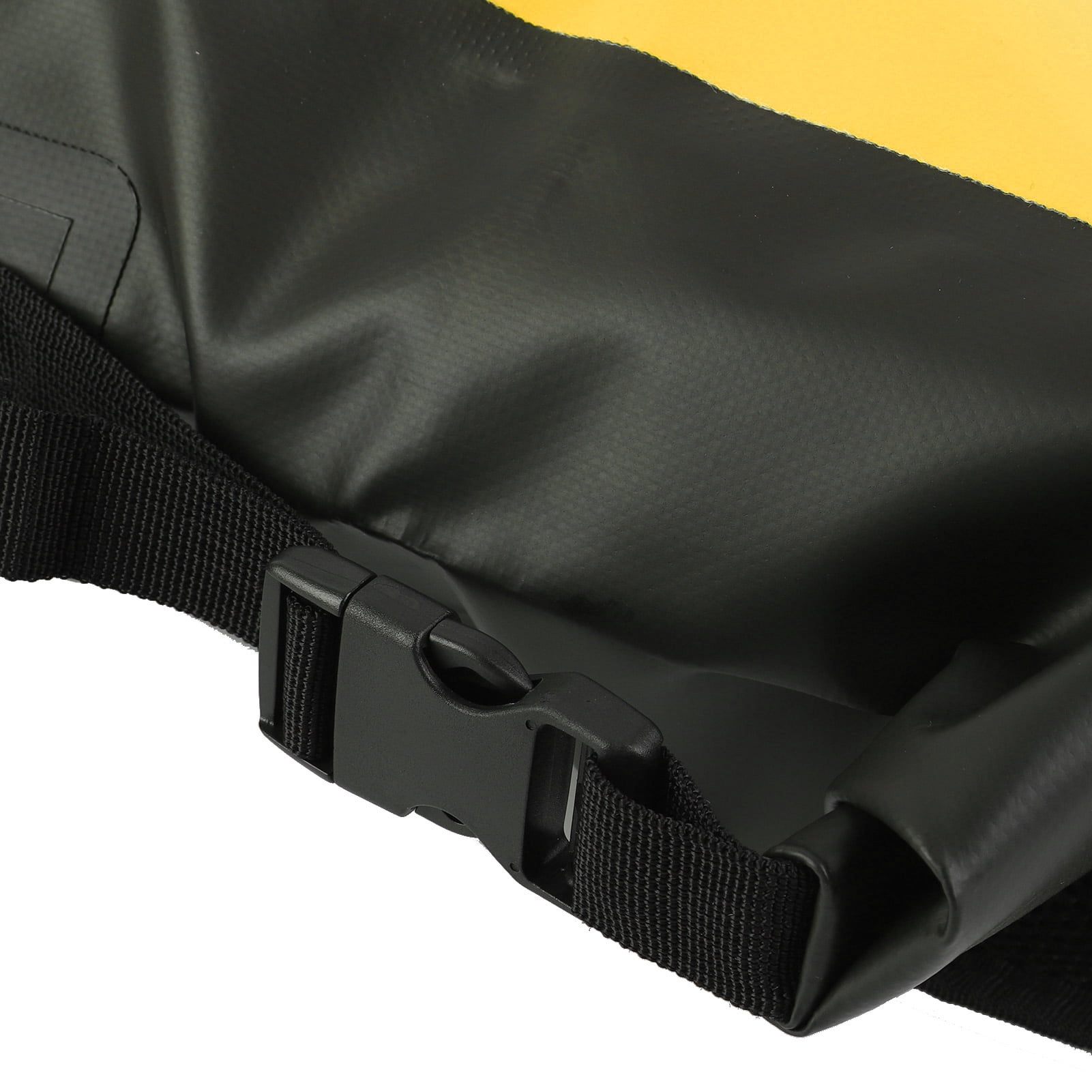 Nieyigj Heavyweight Water Resistant Dry Bag 25L Dry Wet Separation Hiking Dry Backpack with Shoulder Strap for Outdoors Activities Yellow 16.5 inches / 42 cm