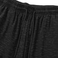 thumbnail image 3 of cfhntfmh Men's Workout Sweat Shorts Knee Length Lounge Shorts with Pockets Loose-Fit Wide Leg Shorts for Running Basketball, 3 of 6