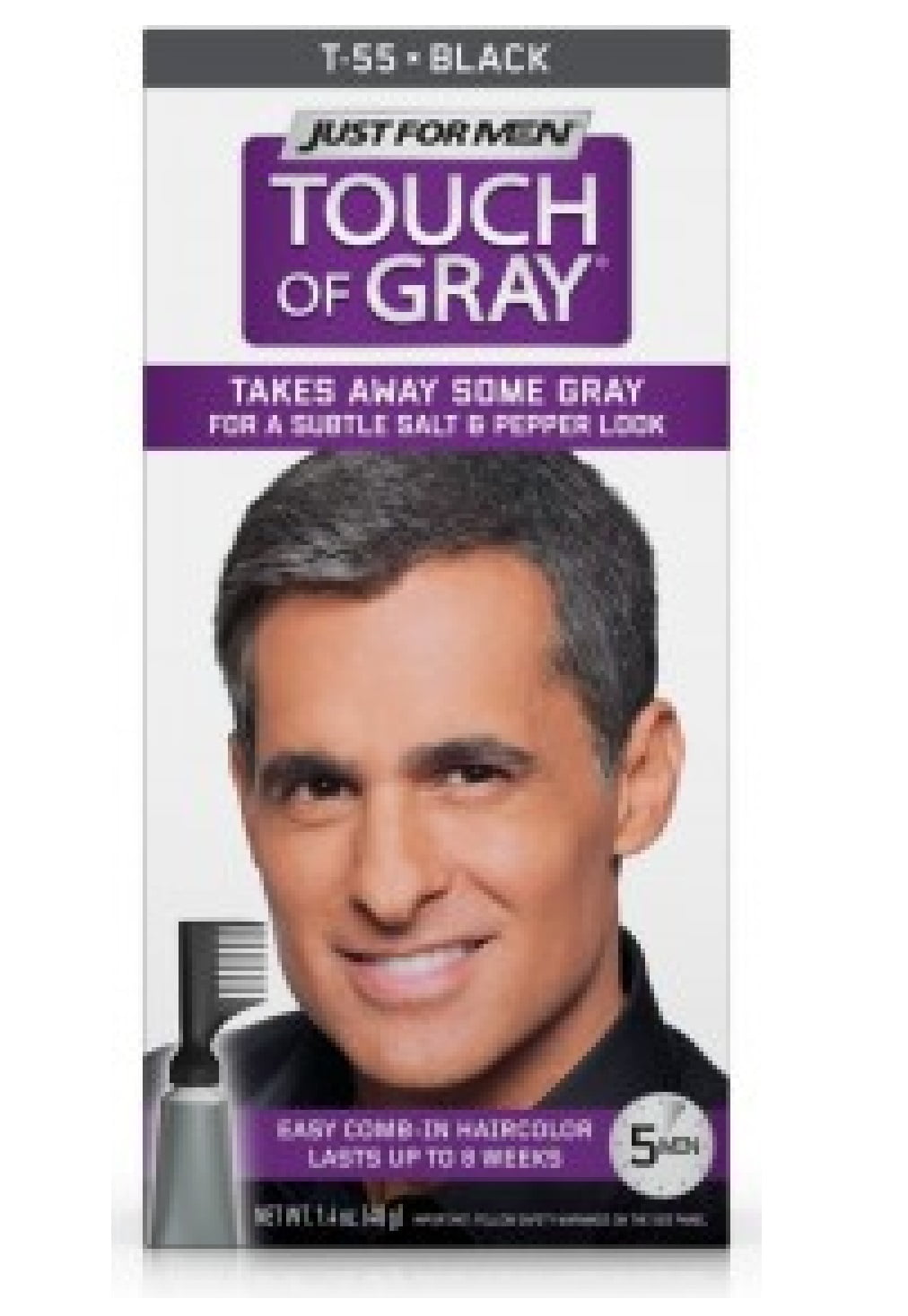 Just For Men Touch Of Gray Takes Away Some Gray T55 Black