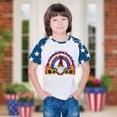thumbnail image 6 of FamilyThread Kids American USA Flag Patriotic T Shirts 4th of July Summer T-Shirt for Boys Girls Short Sleeve American Flag Holiday Patriotic Tops, 6 of 8
