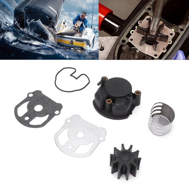 Kit de Réparation de Roue de Pompe à Eau, Pompe à Eau Résistant à la Corrosion de l'Eau de Mer pour 2.3 Litre 1987-1990 pour la Réparation Ou le Remplacement