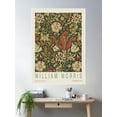 thumbnail image 2 of William Morris - Motifs Floraux - Compton Poster Wall Art, Modern Wall Decor For Living Room Bedroom, 8x12 UNFRAMED, 2 of 3