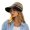 Khaki, variant on Sun Protective Ladies Baseball Cap for Face Coverage Wide Brim Bucket Hat Black Shield Style Day Outdoor Activities