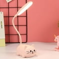 thumbnail image 4 of Lámpara de escritorio de gato lámpara de mesa de dibujos animados usb lámpara de mesa recargable para niños lámpara de noche, 4 of 6
