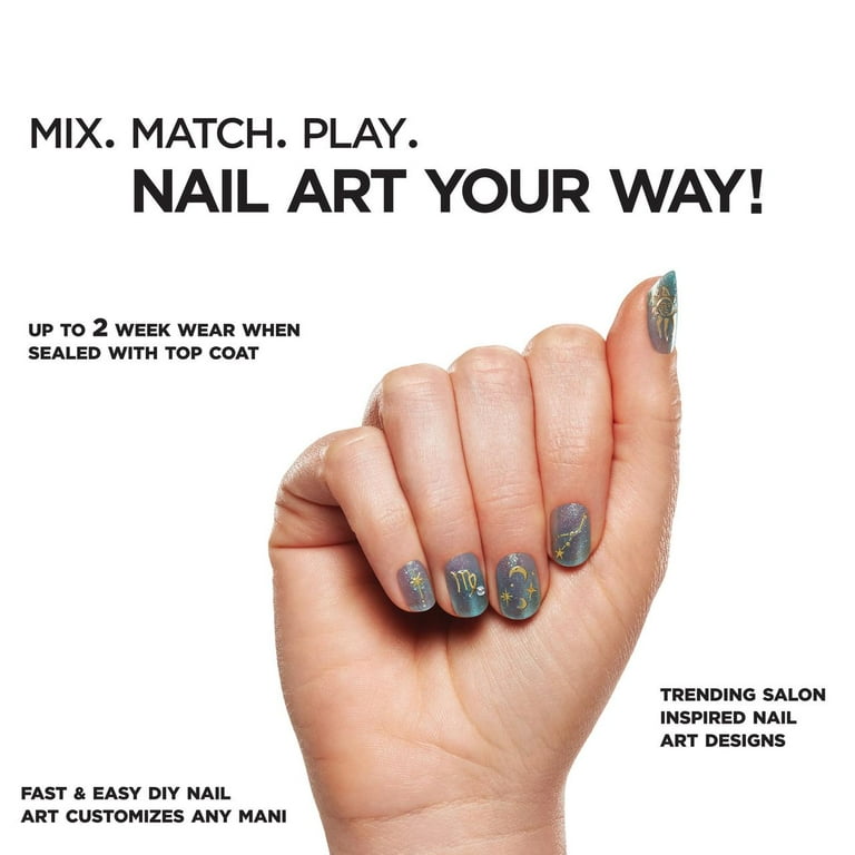 Salon Perfect Nail Art Stickers, Celestial Charms photo 2