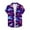 Purple, variant on Alkepwun Hawaiian Shirt for Men Short Sleeve Aloha Beach Shirt Tropical Floral Summer Casual Button Down Shirts on Clearance