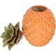 thumbnail image 4 of Ceramic de forma de piña jarro de almacenamiento de té recipiente de almacenamiento de cerámica decoración del hogar, 4 of 5