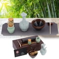 thumbnail image 3 of Matcha Set, Perfect Matcha Tool Set Safe and Reliable  Useful with  Ceramic and Bamboo Material for Home Oil Drop Style,Ugyen Glazed Style,Flowers Style,Fure Glaze Style, 3 of 8