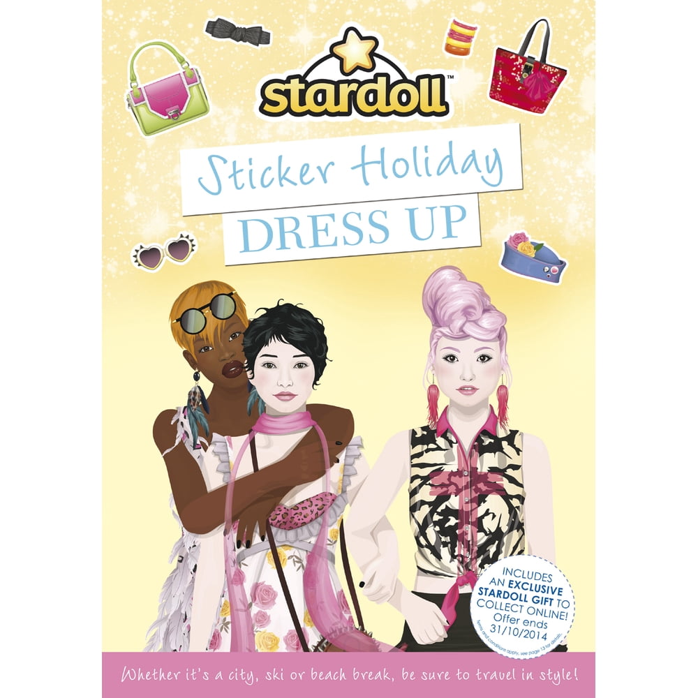 Stardoll: Stardoll Sticker Holiday Dress Up (Paperback) - Walmart.com ...