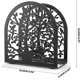 thumbnail image 2 of Napkin Holder, Paper Napkin Holder with Hollow Tree and Bird Pattern, Tissue Dispenser for Dining Table - Black, 2 of 5