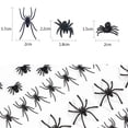 thumbnail image 3 of Araña negra de 50/100 piezas, juguete complicado de simulación, Casa Encantada, telaraña, decoraciones de fiesta para niños, decoración de Halloween, arañas falsas, 3 of 4