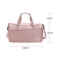 thumbnail image 1 of Bolsa De Ejercicios Oxford Fitness Bag Bolsas de gimnasio portátiles de gran capacidad para hombres y mujeres (rosa) Ndcxsfigh Para Estrenar, 1 of 7
