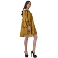 thumbnail image 2 of Moomaya Robe d'Été Dénudée pour Femmes Jaune Gamboge Robe de Plage en Coton avec Manches Cloche - m, 2 of 5