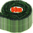 thumbnail image 2 of 2/60M Christmas Tinsel Ribbons Green Cane Ribbon Garland Xmas Tree Hanging Pendent Ribbon Wreath Ornaments Party Home Decoration, 2 of 5