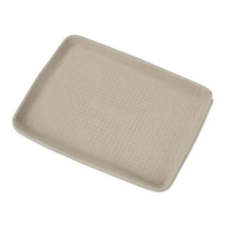 StrongHolder Molded Fiber Food Trays HUH20815 250/pk, Beige