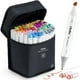 thumbnail image 1 of Marcadores de Alcohol Ohuhu 80 Colores Doble Punta Recargables para Adultos, 1 of 9