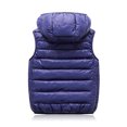 thumbnail image 2 of WIBACKER 4-10T Boys Girls Puffer Down Vest Child Hooded Zip Jacket Winter Lightweight Coat, 2 of 6