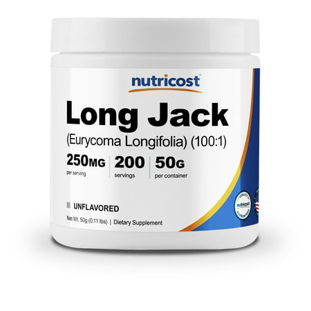 Nutricost LongJack (Eurycoma Longifolia) 100:1 Extract Powder 50