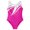 Hot Pink, variant on CHICTRY Kids Girls Bronzing Collar Shiny Glitters Ballet Dance Leotard Sleeveless Gymnastics Workout Outfit