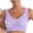D_ Purple, variant on SMihono Trendy Sports Bras for Women with Rhinestone Casual Comfortable Wireless Bras for Women Solid Seamless Yoga Bra Black M