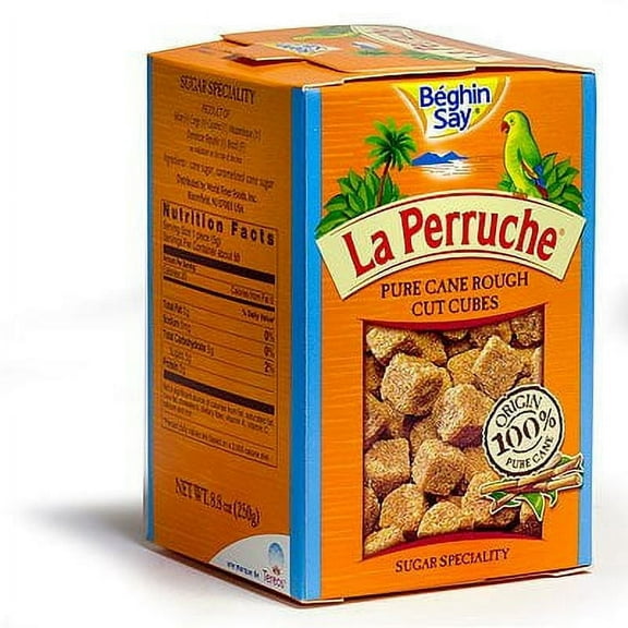 La Perruche Rough Cut Brown Sugar Cubes - 8.8 oz