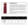 thumbnail image 5 of Vestidos largos casuales de manga corta para mujer, 5 of 5