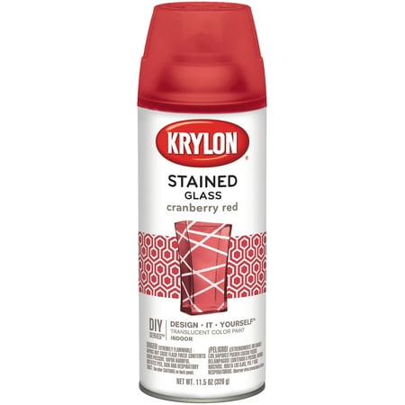 Krylon Stained Glass Paint 11.5oz Cranberry Red