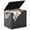 Black, variant on SHOUFTW 60-Gallon Waterproof Deck Box, UV-Resistant Resin Outdoor Storage, Lockable Wide-Opening Lid, Garden Patio Storage Bench, Brown